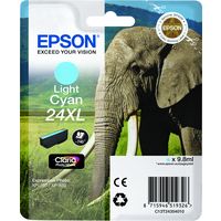 Epson 24XL (C13T24354012) - Hellcyan - Druckerpatrone - Hohe Kapazität