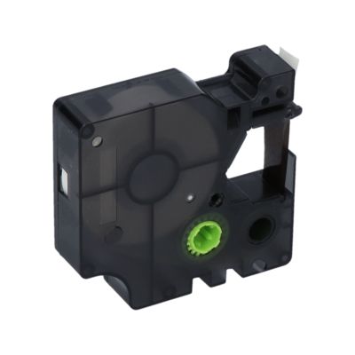 Schriftband kompatibel mit Dymo 40913 (S0720680) - (9 mm) - Schwarz auf weiß