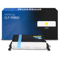Toner kompatibel mit Samsung CLT-Y5082L (SU532A) - Gelb - Hohe Kapazität