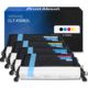 Toner kompatibel mit Samsung CLT-K5082L (SU188A) - 4-farbig - Hohe Kapazität - Multipack