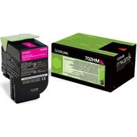 Lexmark 70C2HM0 (702HM) - Magenta - Toner - Hohe Kapazität