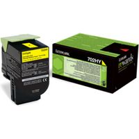 Lexmark 70C2HY0 (702HY) - Gelb - Toner - Hohe Kapazität