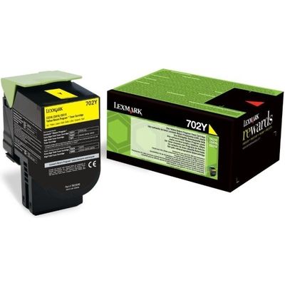 Lexmark 70C20Y0 (702Y) - Gelb - Toner