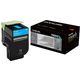 Lexmark 70C0H20 (700H) - Cyan - Toner - Hohe Kapazität