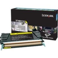 Lexmark X748H1YG - Gelb - Toner - Hohe Kapazität