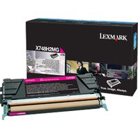Lexmark X748H2MG - Magenta - Toner - Hohe Kapazität