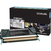 Lexmark X746H1KG - Schwarz - Toner - Hohe Kapazität