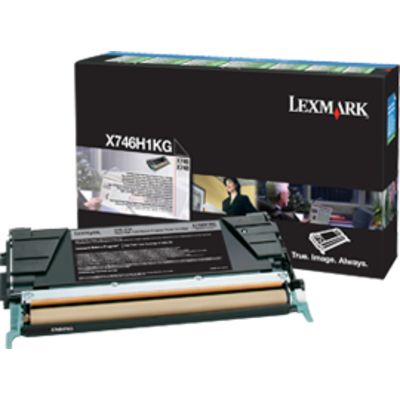 Lexmark X746H1KG - Schwarz - Toner - Hohe Kapazität