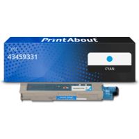 Toner kompatibel mit OKI 43459331 - Cyan