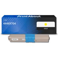 Toner kompatibel mit OKI 44469704 - Gelb