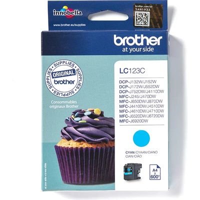Brother LC-123C - Cyan - Druckerpatrone