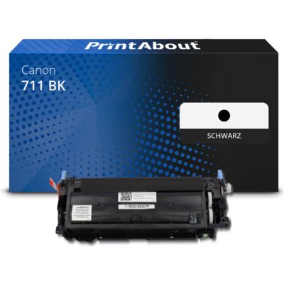 Toner kompatibel mit Canon 711 BK - Schwarz