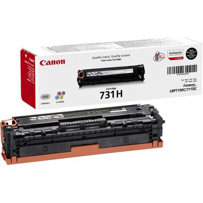 Canon 731H BK - Schwarz - Toner - Hohe Kapazität