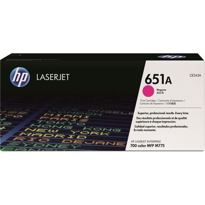 HP 651A (CE343A) - Magenta - Toner