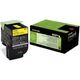 Lexmark 80C20Y0 (802Y) - Gelb - Toner
