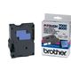 Brother TX-551 - (24 mm) - Schwarz auf blau - Tape