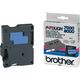 Brother TX-531 - (12 mm) - Schwarz auf blau - Tape