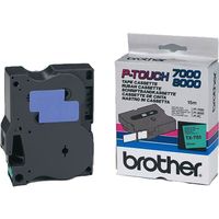 Brother TX-751 - (24 mm) - Schwarz auf grün - Tape