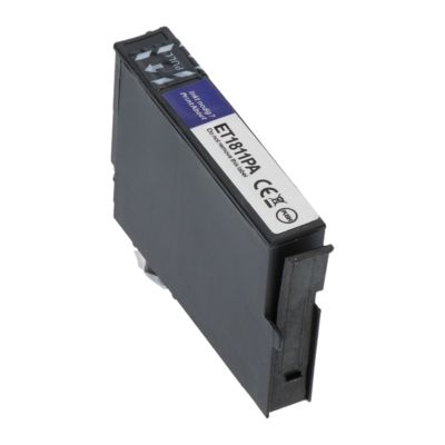 Druckerpatrone kompatibel mit Epson 18XL (C13T18114012) - Schwarz - Hohe Kapazität