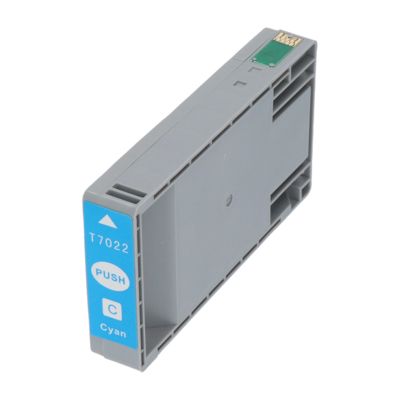 Druckerpatrone kompatibel mit Epson T70224010 - Cyan