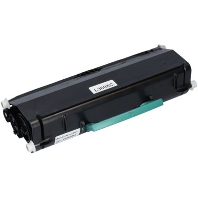 Toner kompatibel mit Lexmark E360H11E - Schwarz - Hohe Kapazität