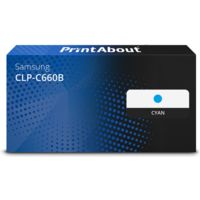 Toner kompatibel mit Samsung CLP-C660B (ST885A) - Cyan