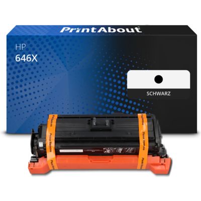 Toner kompatibel mit HP 646X (CE264X) - Schwarz - Hohe Kapazität