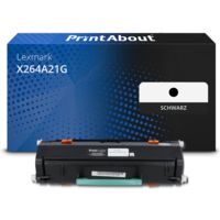 Toner kompatibel mit Lexmark X264A21G - Schwarz