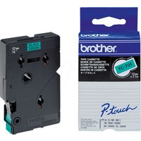 Brother TC-701 - (12 mm) - Schwarz auf grün - Tape