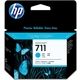 HP 711 (CZ134A) Druckerpatrone 3x Cyan - Multipack