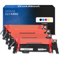 Toner kompatibel mit Samsung CLT-K406S (SU118A) - 4 Farben - Multipack
