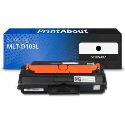 Toner kompatibel mit Samsung MLT-D103L (SU716A) - Schwarz - Hohe Kapazität