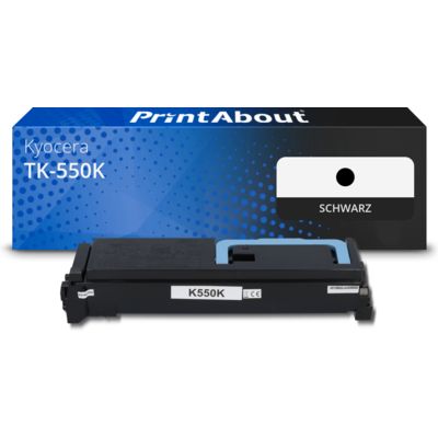 Toner kompatibel mit Kyocera TK-550K - Schwarz