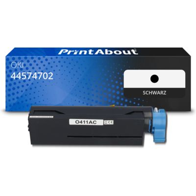 Toner kompatibel mit OKI 44574702 - Schwarz
