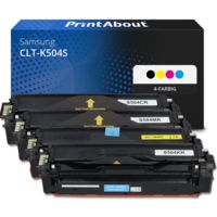 Toner kompatibel mit Samsung CLT-K504S (SU158A) - 4-farbig - Multipack