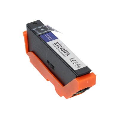 Druckerpatrone kompatibel mit Epson 24XL (C13T24314012) - Schwarz - Hohe Kapazität
