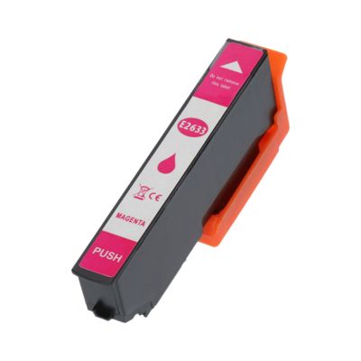 Druckerpatrone kompatibel mit Epson 26XL (C13T26334012) - Magenta - Hohe Kapazität