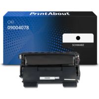 Toner kompatibel mit OKI 09004078 - Schwarz