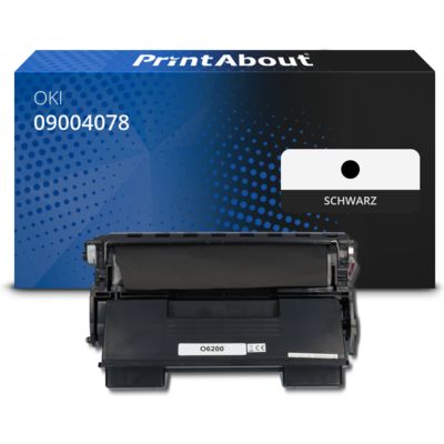 Toner kompatibel mit OKI 09004078 - Schwarz