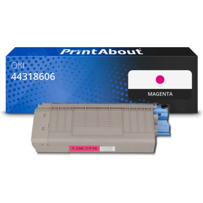 Toner kompatibel mit OKI 44318606 - Magenta