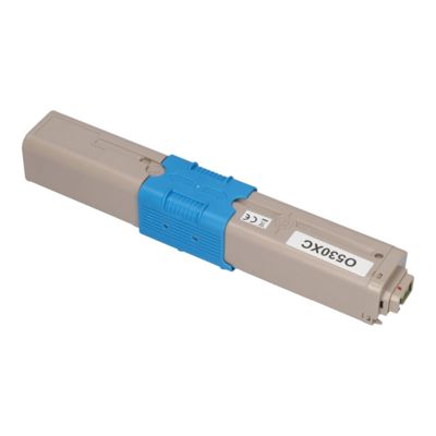 Toner kompatibel mit OKI 44469724 - Cyan - Hohe Kapazität