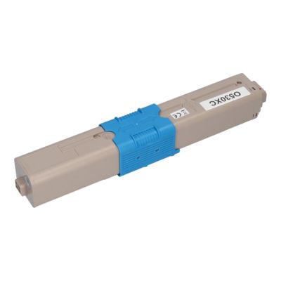 Toner kompatibel mit OKI 44469724 - Cyan - Hohe Kapazität
