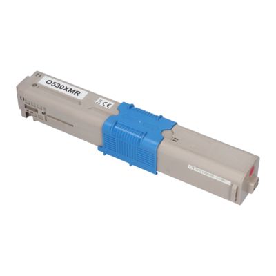 Toner kompatibel mit OKI 44469723 - Magenta - Hohe Kapazität