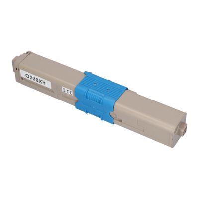Toner kompatibel mit OKI 44469722 - Gelb - Hohe Kapazität