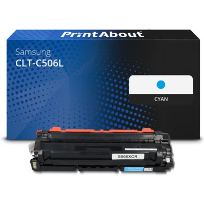 Toner kompatibel mit Samsung CLT-C506L (SU038A) - Cyan - Hohe Kapazität