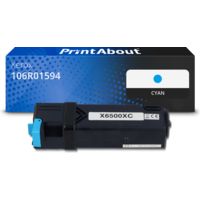 Toner kompatibel mit Xerox 106R01594 - Cyan