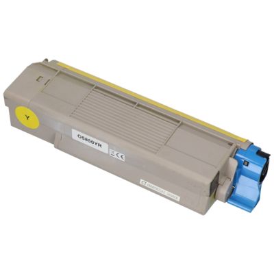 Toner kompatibel mit OKI 43865721 - Gelb