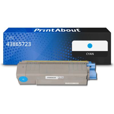 Toner kompatibel mit OKI 43865723 - Cyan