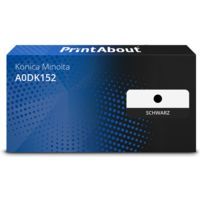 Toner kompatibel mit Konica Minolta A0DK152 - Schwarz