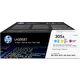 HP 305A (CF370AM) - 3-farbig - Toner - Multipack